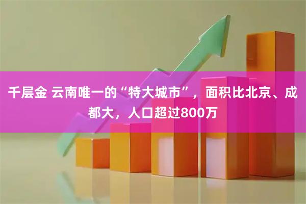 千层金 云南唯一的“特大城市”，面积比北京、成都大，人口超过800万