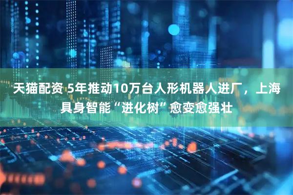 天猫配资 5年推动10万台人形机器人进厂，上海具身智能“进化树”愈变愈强壮